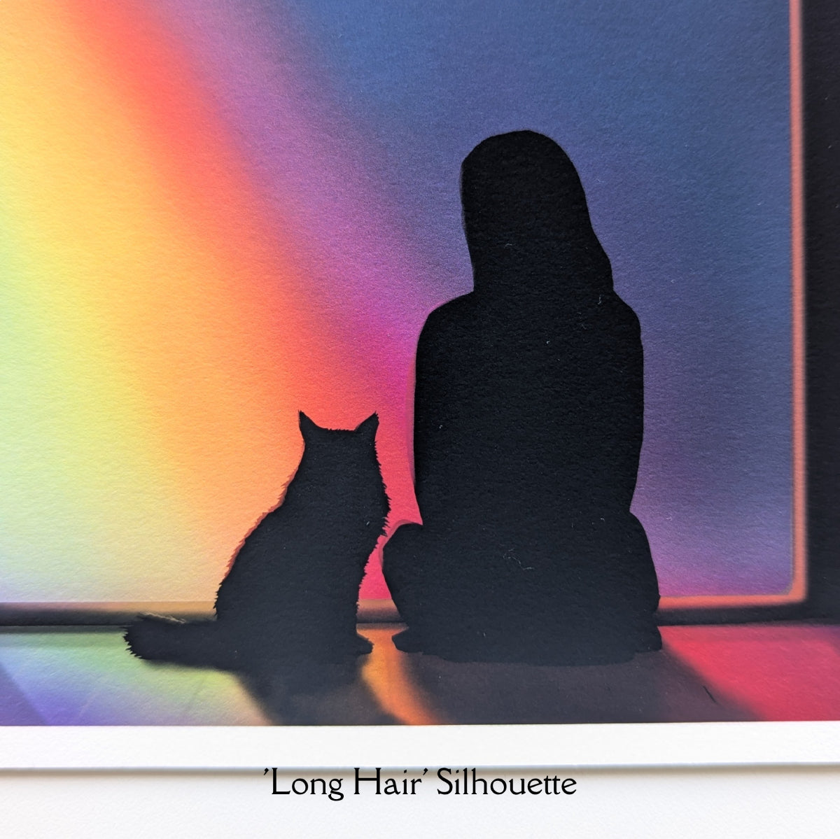 Cat Loss Fine Art Print - "Next to Me"