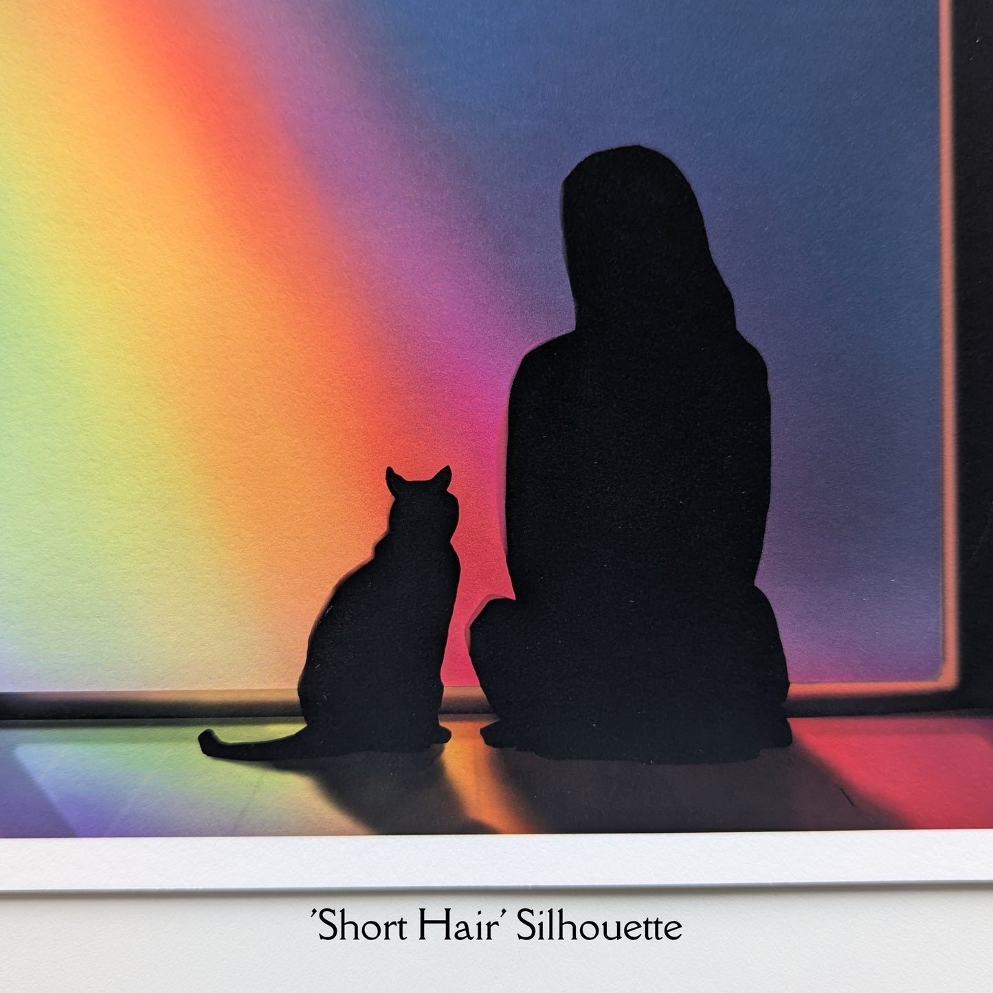 Cat Loss Fine Art Print - "Next to Me"
