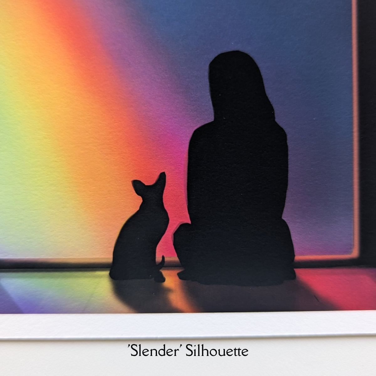 Cat Loss Fine Art Print - "Next to Me"