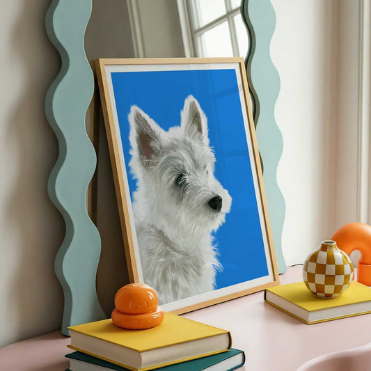 West Highland Terrier Fine Art Print - A4 & A3